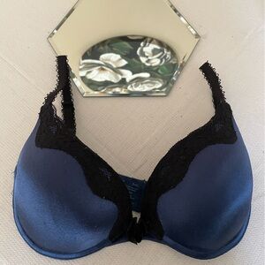 Silky Blue Bra